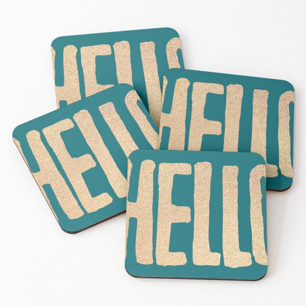 Item preview, Sallutaion, HELLO! designed and sold by MARYMAXMAC.