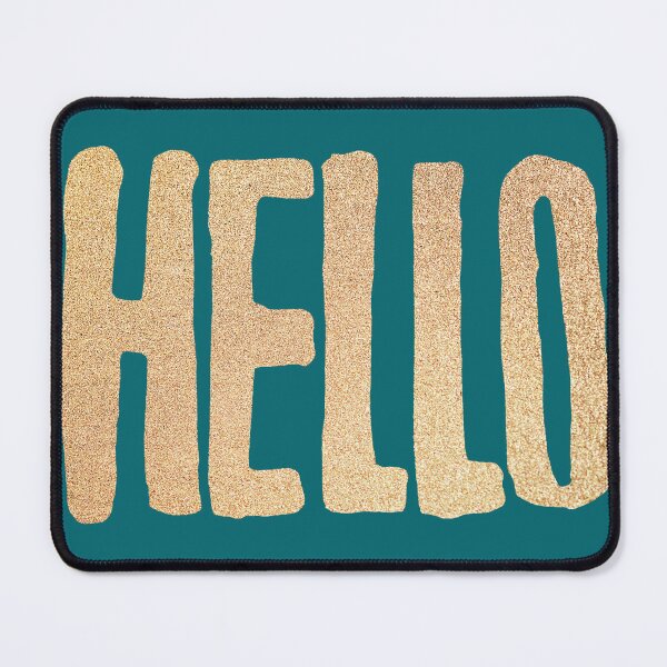 Item preview, Sallutaion, HELLO! designed and sold by MARYMAXMAC.