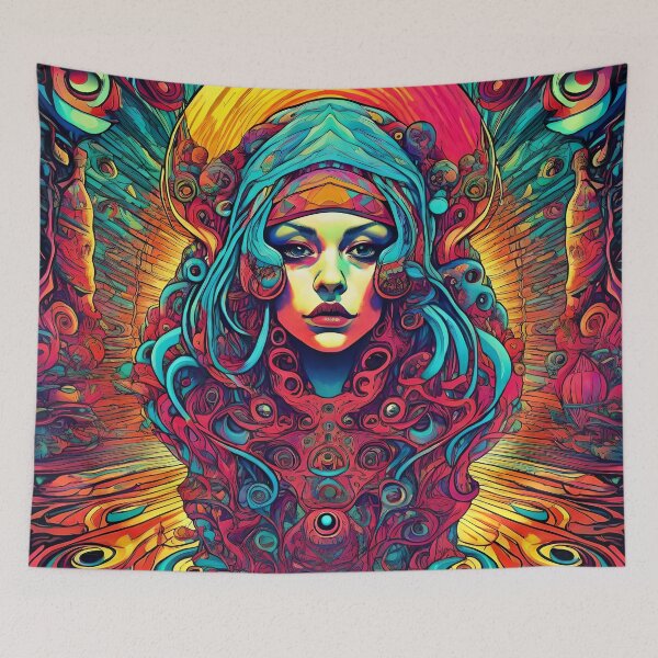 Item preview, Psychedelic trip designed and sold by patternshoprad.