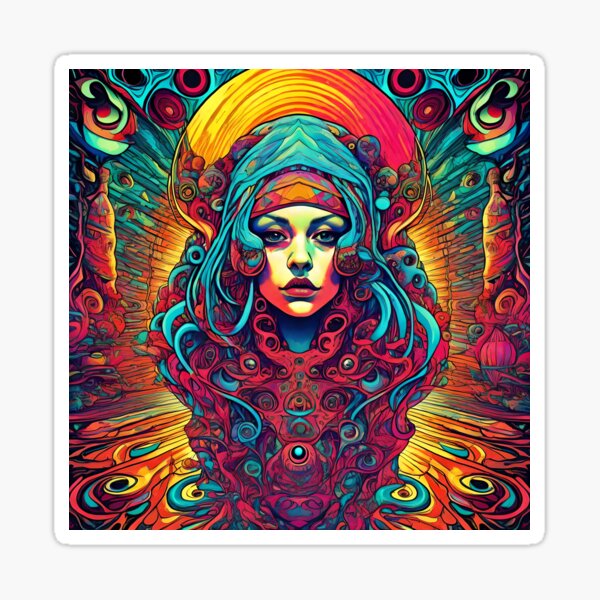 Item preview, Psychedelic trip designed and sold by patternshoprad.