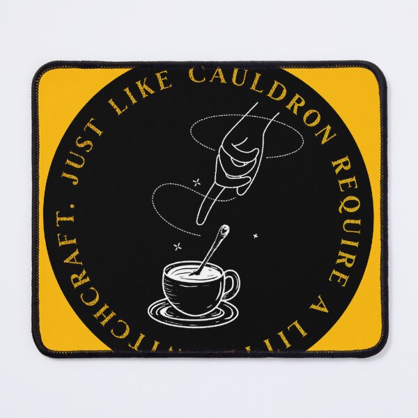 Item preview, Morning Brewing Coffee Slowlife Witch Cauldron designed and sold by Yellowriversss.