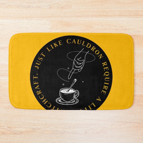 Item preview, Morning Brewing Coffee Slowlife Witch Cauldron designed and sold by Yellowriversss.