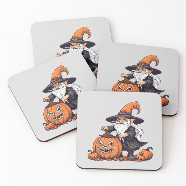 Item preview, Elf Guards His Halloween Pumpkins designed and sold by BloomCatB.