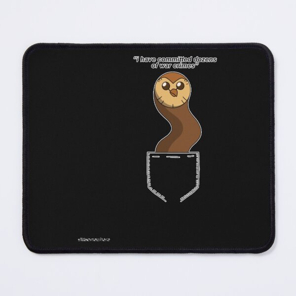 Item preview, Hooty Has Committed War Crimes designed and sold by MendyJacobi.