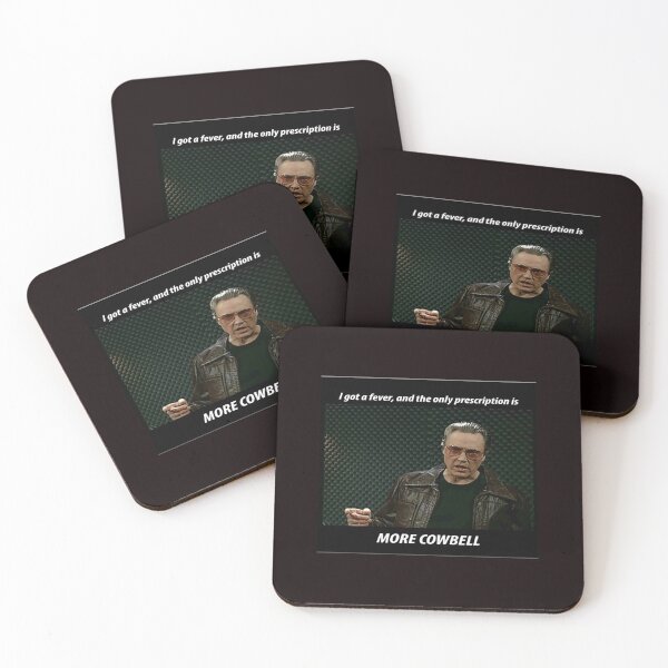 Item preview, More Cowbell SNL Christopher Walken Shirt designed and sold by ERettig.