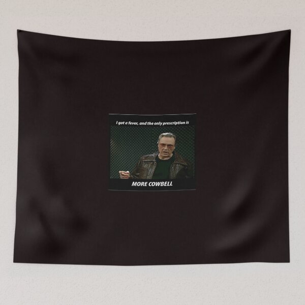 Item preview, More Cowbell SNL Christopher Walken Shirt designed and sold by ERettig.