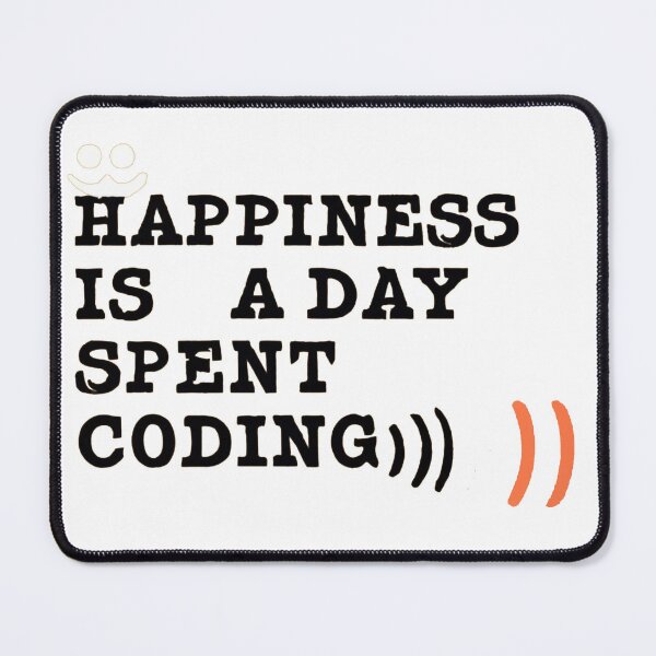 Item preview, Happiness Is A Day Spent Coding designed and sold by Solo Geek ‎.