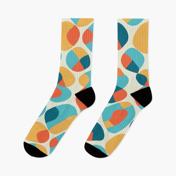 Item preview, Elegant Simplicity - Repeating Shapes in Four Hues designed and sold by ArtShedUK.