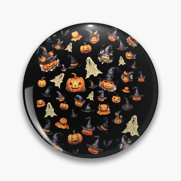 Item preview, Spooky Halloween Pattern: Ghosts, Witches, and More designed and sold by BNCH44.