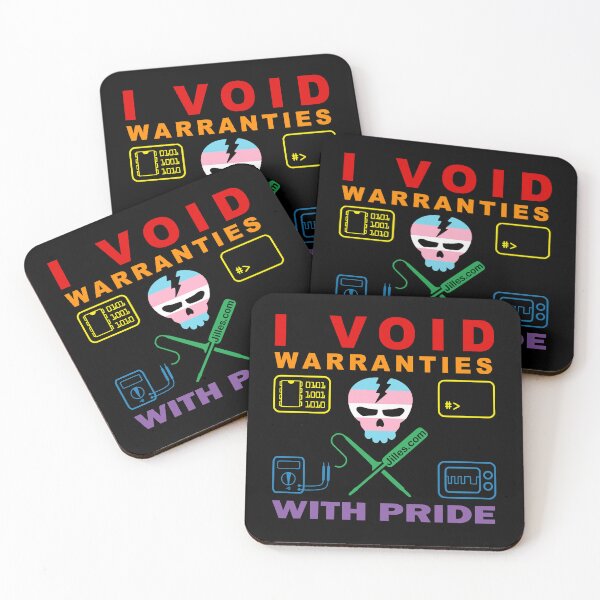 Item preview, I VOID WARRANTIES WITH PRIDE designed and sold by Jilles Groenendijk.