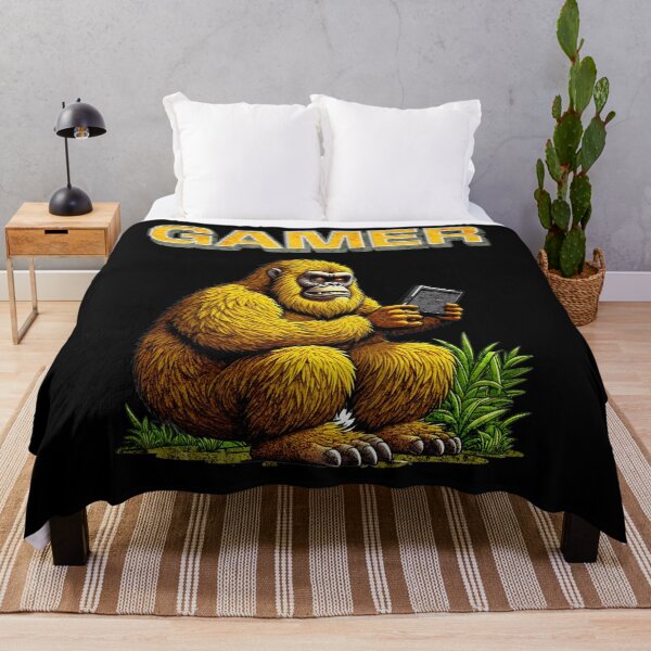 Item preview, Bigfoot Gamer, playing video games designed and sold by All Year Round.