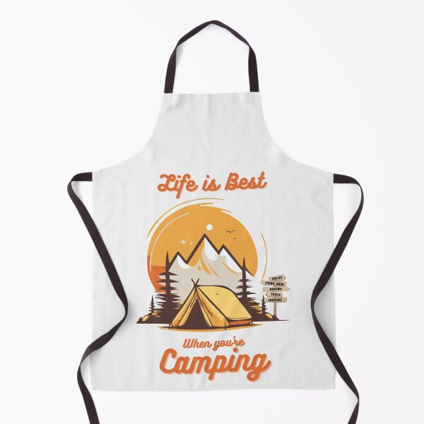 Aperçu de l'œuvre La vie est meilleure quand on fait du camping créée et vendue par AAcrew.