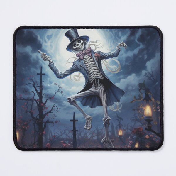 Item preview, Playful Skeleton in Moonlight designed and sold by yourfavdraw.
