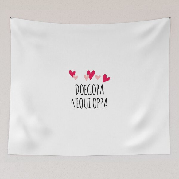 Aperçu de l'œuvre DOEGOPA NEOUI OPPA créée et vendue par GeeklyShirts.