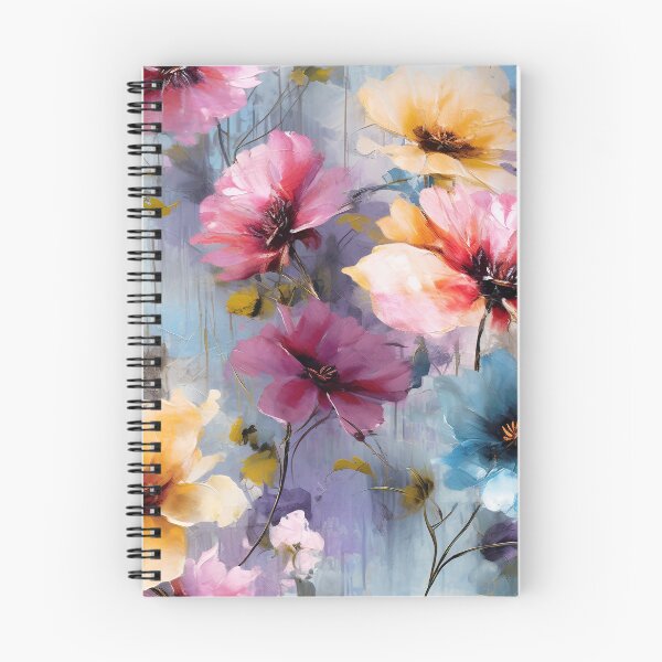 Artikelvorschau, Colorful Blurred Florals seamless pattern entworfen und verkauft von hargen.
