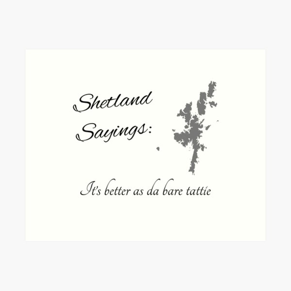 Item preview, It’s better as da bare tattie designed and sold by Avalinart.