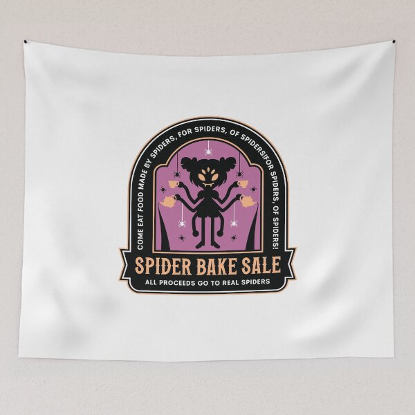 Item preview, Spider Bake Sale Emblem designed and sold by Lagelantee.