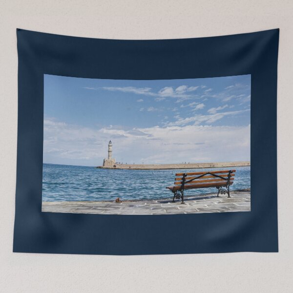 Item preview, Chania port Lighthouse Crete 02 designed and sold by Weston  Westmoreland.