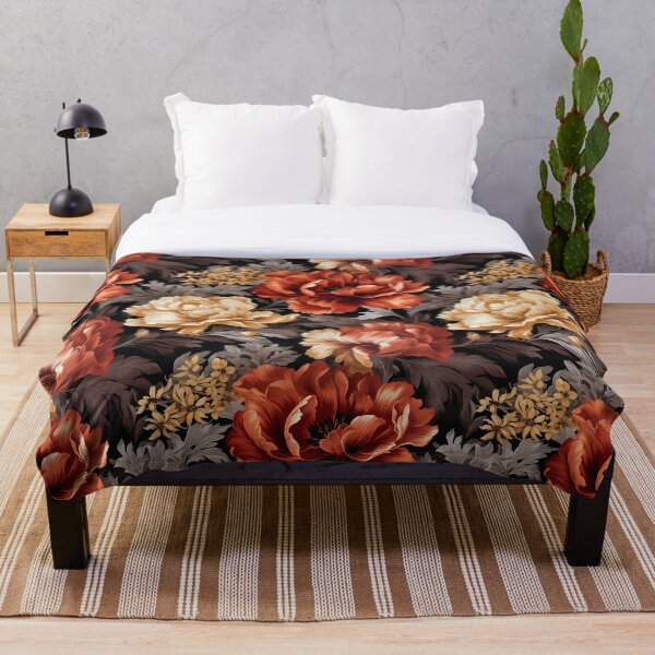 Item preview, Colorful Dramatic Floral seamless pattern designed and sold by hargen.