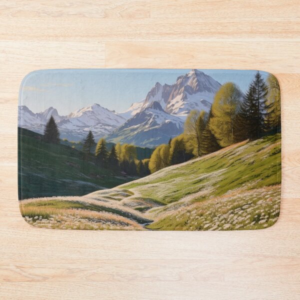 Item preview, Watercolour Referance  mountain in swizerland 03 designed and sold by hiboyn.