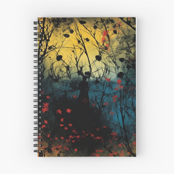 Item preview, Colorful Silhouettes & Contrast Floral seamless pattern designed and sold by hargen.