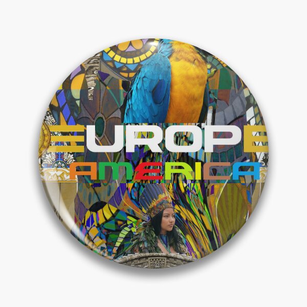 Item preview, Union de Europa y America con bellos e intensos colores designed and sold by ROUGHSEA.
