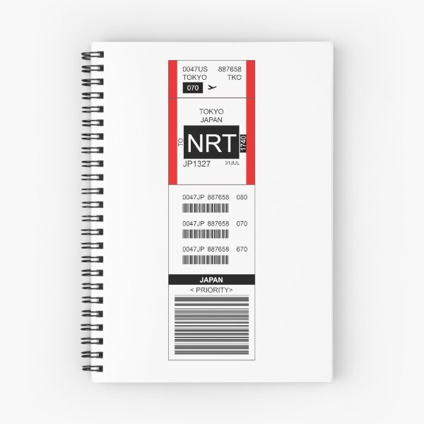 Item preview, Tokyo Japan NRT Airport Luggage Tag designed and sold by TravelCamel.