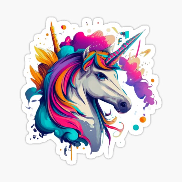 Iridescent Rainbow You Rock Stickers – Unicorn Smiles