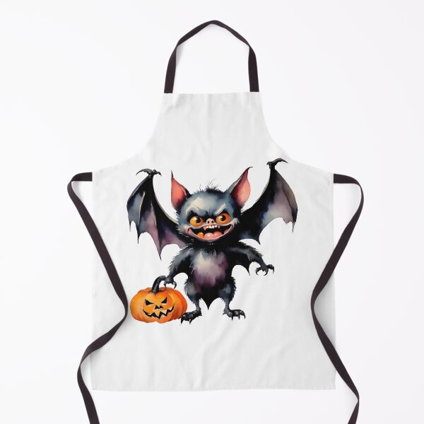 Item preview, Naughty Baby Bat And His Halloween Pumpkin designed and sold by BloomCatB.