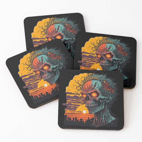 Item preview, Futuristic Zombie Graphic Illustration designed and sold by The Funscape Store.