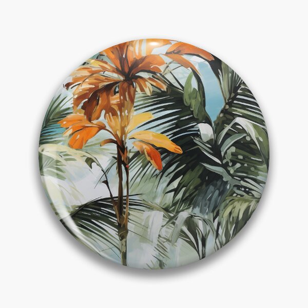Item preview, Drawn Flora Palms seamless pattern designed and sold by hargen.