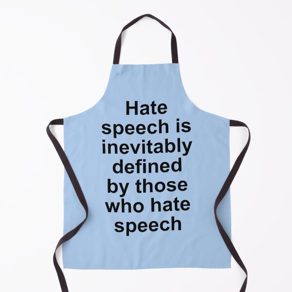 Item preview, Hate speech is inevitably defined designed and sold by BigTime.
