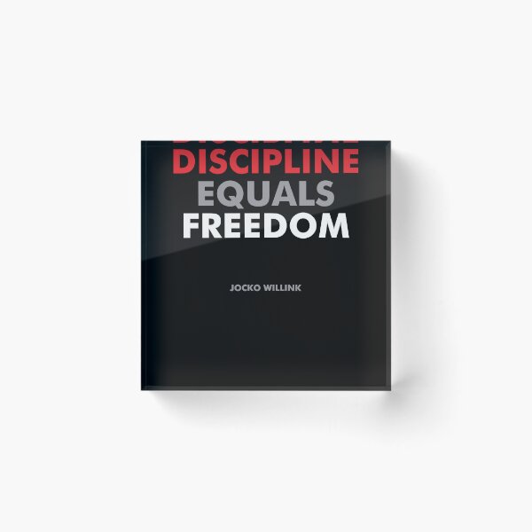 Item preview, Discipline Equals Freedom Jocko Willink designed and sold by ChaiyoNamwong.
