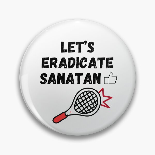 Item preview, Let's Eradicate Sanatan designed and sold by ManaKural-Arts.