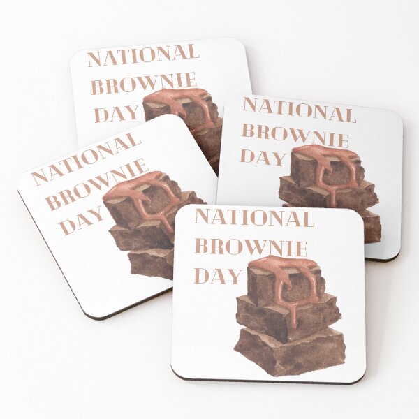 Item preview, National Brownies Day designed and sold by Simo0455.