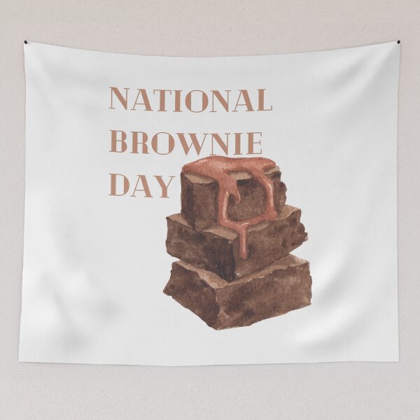 Item preview, National Brownies Day designed and sold by Simo0455.