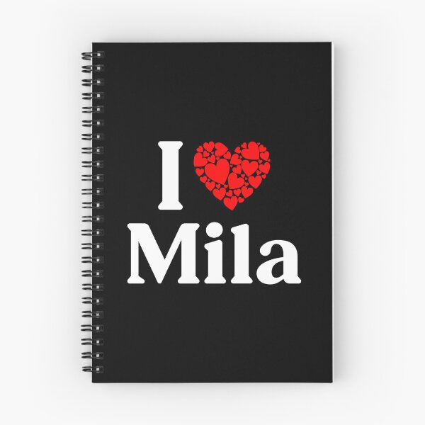 Item preview, Mila Heart - I Love Mila designed and sold by MiraclePitts.