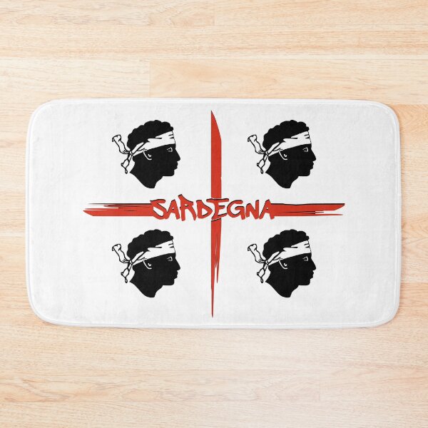Item preview, Sardegna - Sardinia - Sardinia flag - Bandiera Sarda - 4 Mori - Paint brush strokes designed and sold by miskaralise.