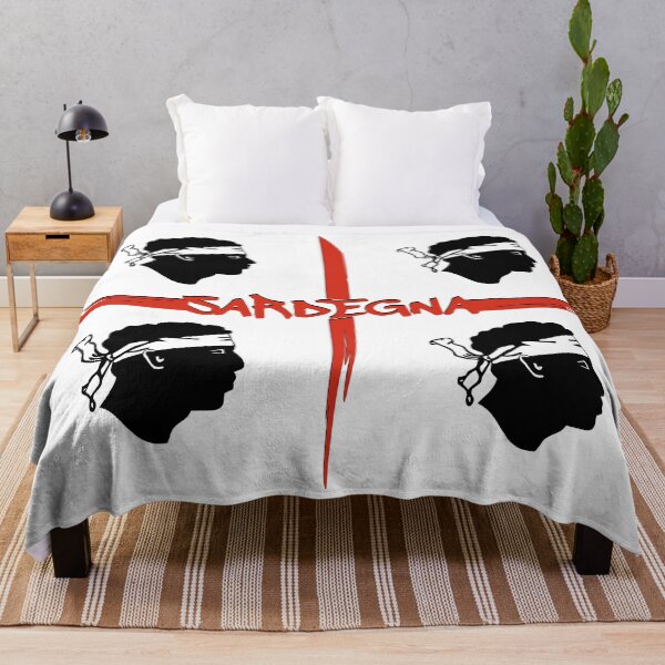 Item preview, Sardegna - Sardinia - Sardinia flag - Bandiera Sarda - 4 Mori - Paint brush strokes designed and sold by miskaralise.