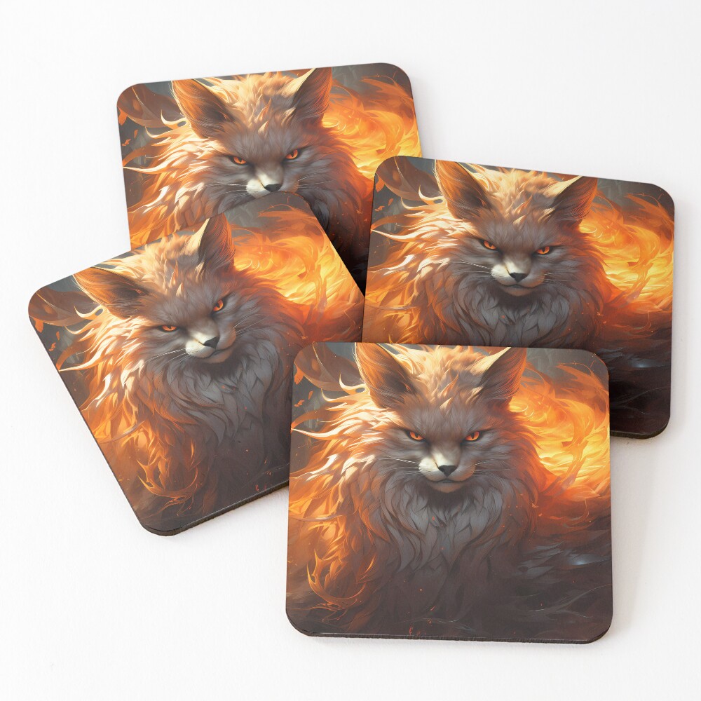 Item preview, Coasters (Set of 4) designed and sold by Art-Vortex-fr.