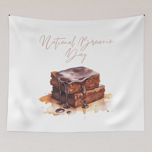 Item preview, National Brownies Day designed and sold by Simo0455.