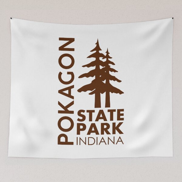 Item preview, Pokagon State Park Indiana Pines designed and sold by bivenart.