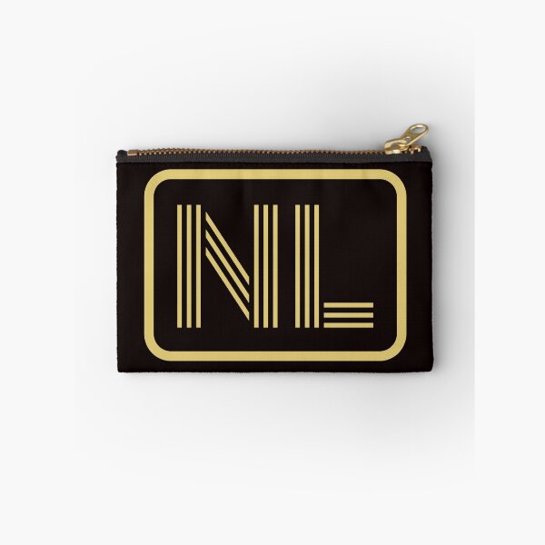 Item preview, NL Iniciales Letras Geométricas Doradas designed and sold by Jeallan Designs.