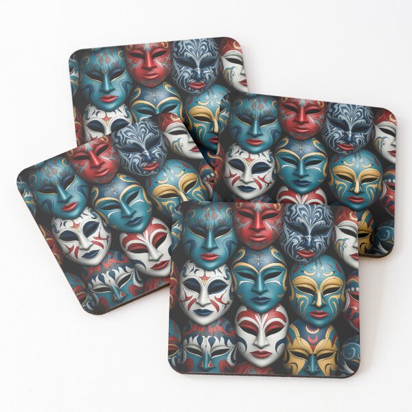 Aperçu de l'œuvre Beau modèle de masques créée et vendue par SmileshareShop.