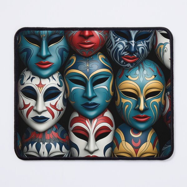 Item preview, Beautiful masks pattern designed and sold by SmileshareShop.