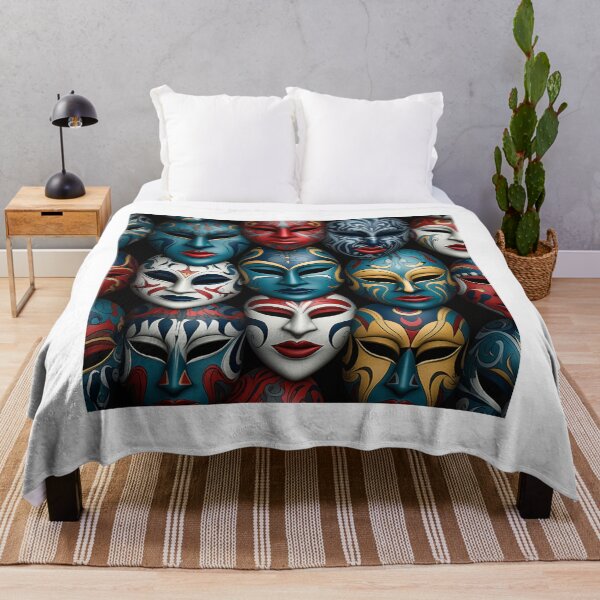 Item preview, Beautiful masks pattern designed and sold by SmileshareShop.