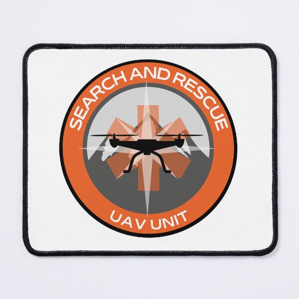 Item preview, Drone UAV Search and Rescue UNIT SAR/Safety orange with compass designed and sold by TheContactor.