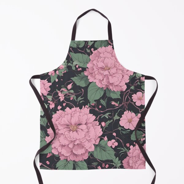 Item preview, Pink big flower Pattern designed and sold by SeamCraft.