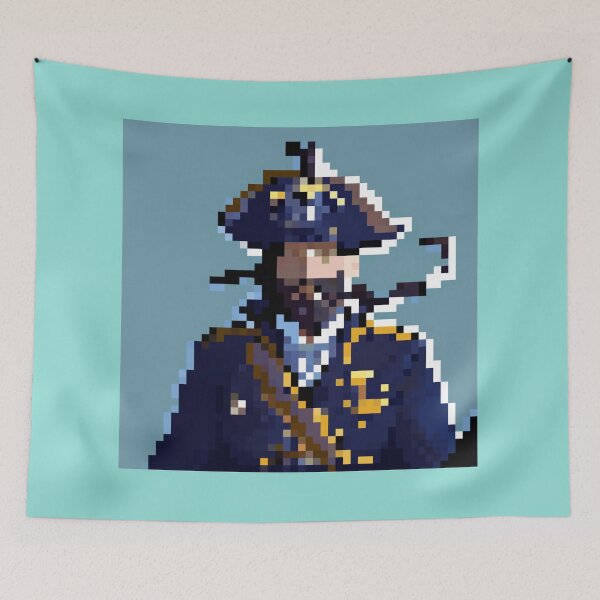 Item preview, Pirate Captain, 4th Guerrilla Division designed and sold by PIXELS   ART.