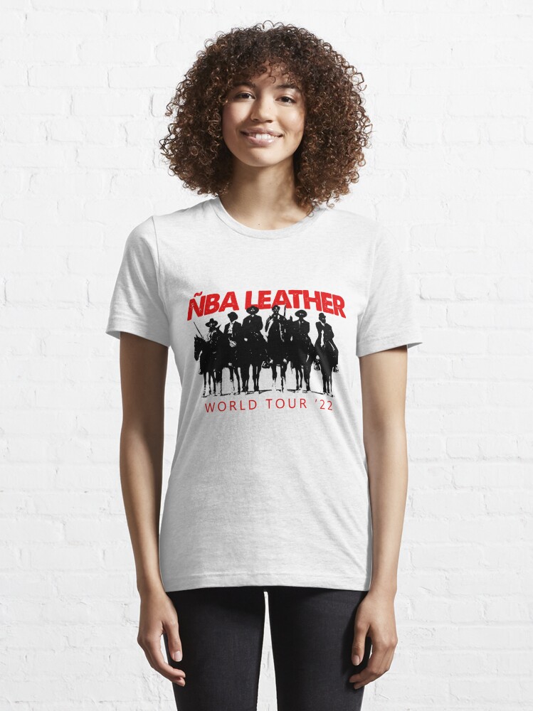 nba leather merch World Tour Essential T-Shirt for Sale by mahell-tattooer